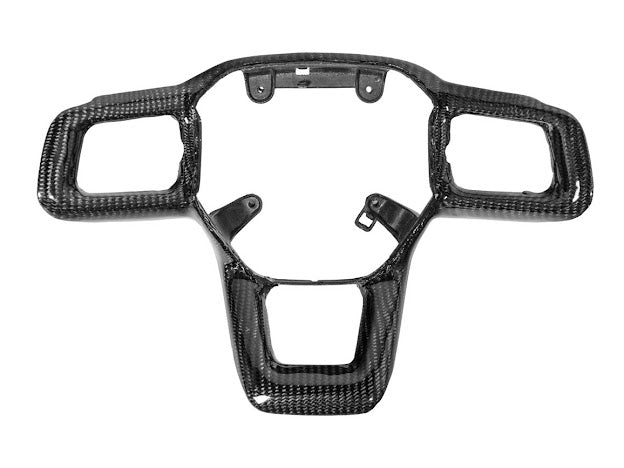 2024-Up Ford Mustang S650 | Carbon Fiber / Forged Carbon Fiber Steering Wheel Button Replacement